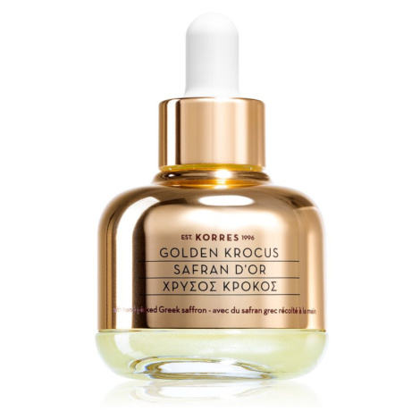 Korres Golden Krocus šafránový elixír proti stárnutí pleti 30 ml