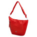 Trendy dámská koženková crossbody kabelka Tabira, červená