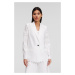 Blejzr karl lagerfeld embroidery blazer white