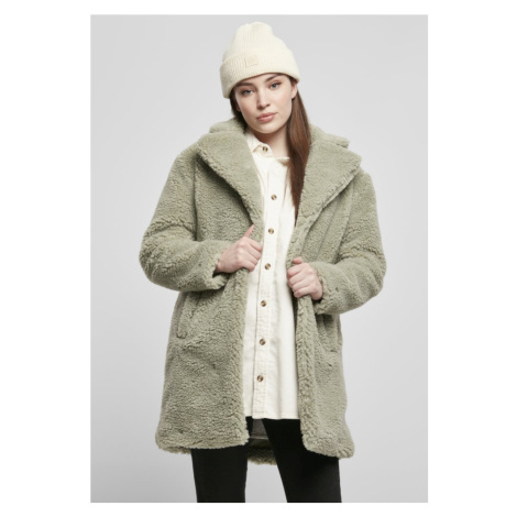 Ladies Oversized Sherpa Coat - softsalvia Urban Classics