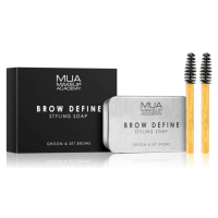 MUA Makeup Academy Brow Define tuhé mýdlo na obočí 10 g