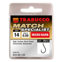 Trabucco Háčky Match Specialist 15ks