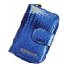 Dámská elegantní kožená malá peněženka Azura, modrá