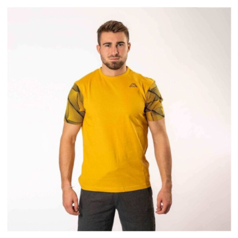 Kappa LOGO ETRO Pánské triko, žlutá, velikost