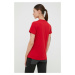 Bavlněné tričko Helly Hansen červená barva, 34112-001
