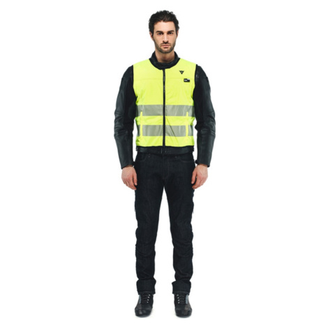 DAINESE SMART JACKET HI VIS D-AIR airbagová vesta reflexní žlutá