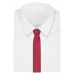 Červená kravata s puntíky Angelo di Monti