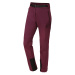 Dámské softshellové kalhoty Alpine Pro ZEBINA - tmavě fialová
