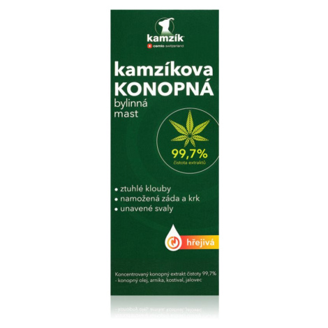 Cemio Kamzíkova konopná mast bylinná mast (s hřejivým účinkem)