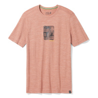 Smartwool MOUNTAIN BREEZE GRAPHIC SS TEE SLIM FIT copper heather