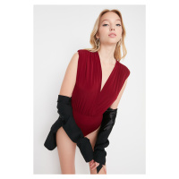 Trendyol Red Knitted Bodysuit