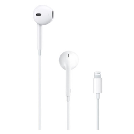 Apple EarPods Lightning sluchátka s mikrofonem bílá