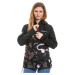 Meatfly dámská street bunda Kalle 2 Black/Storm Camo Pink | Černá