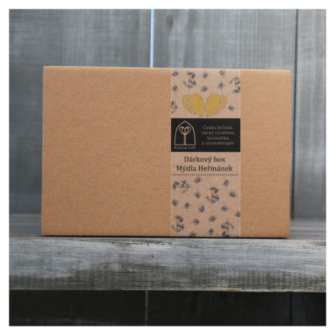 Dárkový box "Mýdla Heřmánek" | Růžový květ