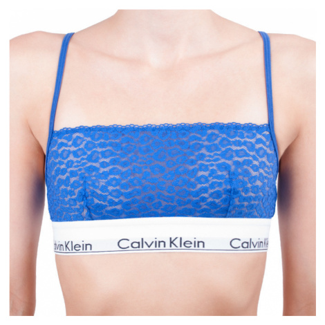 Dámská podprsenka Calvin Klein modrá (QF4691E-PZ6)