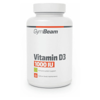 GymBeam Vitamín D3 1000 IU 60 tablet