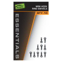 Fox Obratlíky Edges Essentials Mini Hook Ring Swivels 10ks