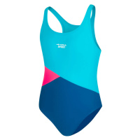 AQUA SPEED Kids's Swimsuits POLA Blue/Pink/Navy Blue