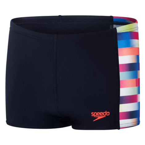 Speedo digital panel aquashort boy black/rainbow