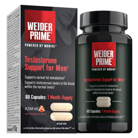 Weider PRIME TESTOSTERONE SUPPORT FOR MEN, 60 CAPS Varianta: