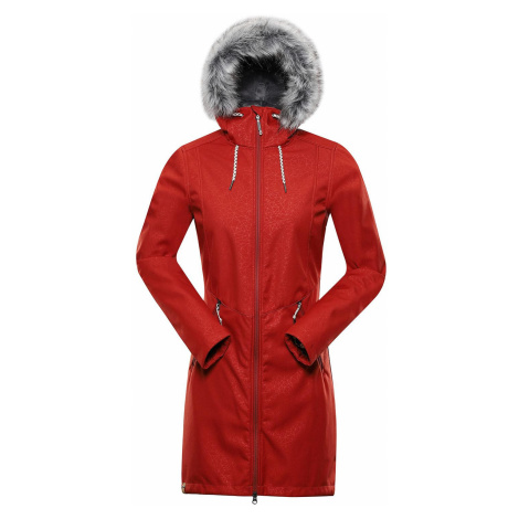 Dámský softshellový kabát Alpine Pro PRISCILLA 4 INS. - červená