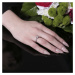 OLIVIE Stříbrný zásnubní prsten 3355