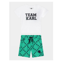 Sada T-shirt a šortky Karl Lagerfeld Kids