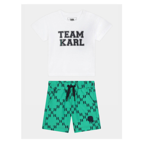 Sada T-shirt a šortky Karl Lagerfeld Kids