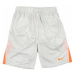 NIKE Sportovní kalhoty světle šedá / oranžová / bílá