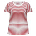 Dámské konopné tričko BINKA Red-Stripes