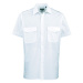 Premier Workwear Pánská pilotní košile s krátkým rukávem PR212 Light Blue -ca. Pantone 2708