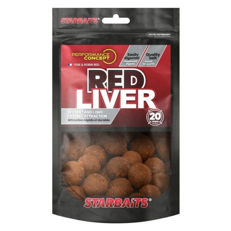 Starbaits Boilies Red Liver 200g - 20mm