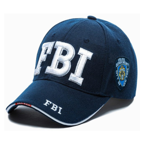 Inny Trendy granátová kšiltovka FBI H115