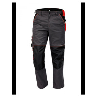 KNOXFIELD kalhoty antracit/červená