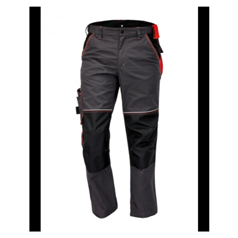 KNOXFIELD kalhoty antracit/červená Červa