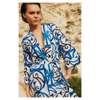 Nefes Istanbul X Defacto Patterned Kimono