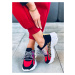 Sportovní boty dámské na masivní podrážce AGNES RED
