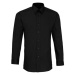 Premier Workwear Pánská košile s dlouhým rukávem PR204 Black