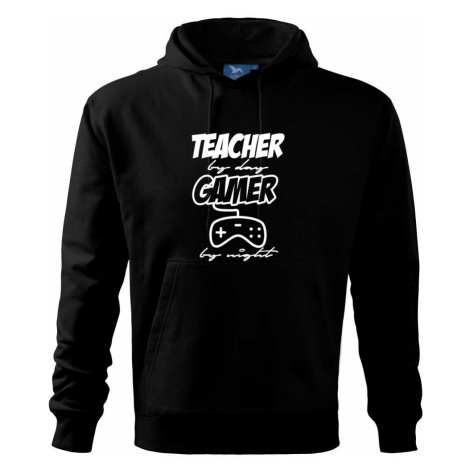 Teacher by Day Gamer by Night - Mikina s kapucí hooded sweater