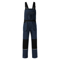 Rimeck Woody Pánské pracovní kalhoty s laclem W02 námořní modrá