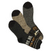 Teplé ponožky alpaka se vzorem WZ04 šedá