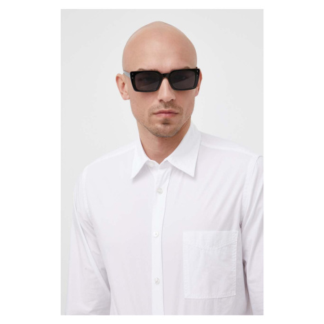 Košile BOSS BOSS ORANGE bílá barva, regular, s klasickým límcem Hugo Boss