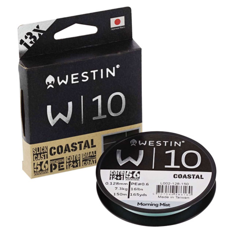 Westin Pletená Šňůra W10 13 Braid Coastal Morning Mist 150m Nosnost: 10,8kg, Průměr: 0,165mm