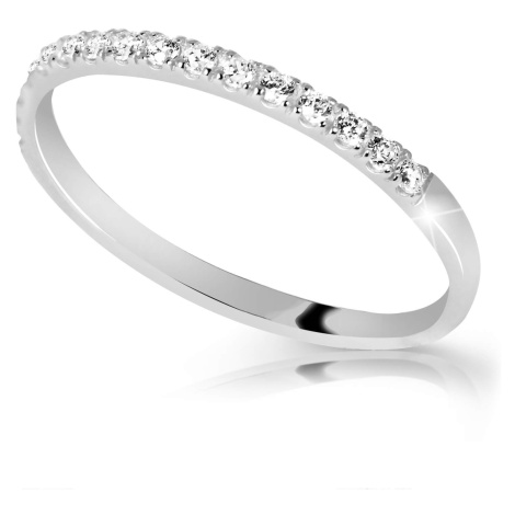 Cutie Diamonds Prsten z bílého zlata s brilianty DZ6739-00-X-2 53 mm Cutie Jewellery