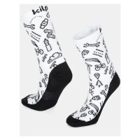 Kilpi FINISHER-U Unisex sportovní ponožky TU0821KI Bílá