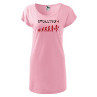 DOBRÝ TRIKO Dámské tričko/šaty Evoluce nákupy