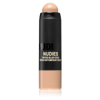 Nudestix Tinted Blur Foundation Stick korekční tyčinka pro přirozený vzhled odstín Light 3 6 g