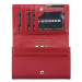 Dámská kožená peněženka Gregorio FRZ-101 červená
