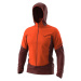 Bunda Dynafit Traverse Alpha Hooded dawn 2023 Barva: oranžová / cihlová