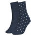 Ponožky Tommy Hilfiger 2Pack 100001493004 Navy Blue Jeans